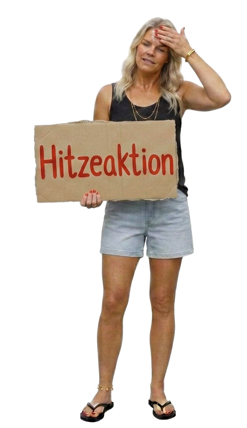 Hitzeaktion bei BTM-Infrarotkabinen